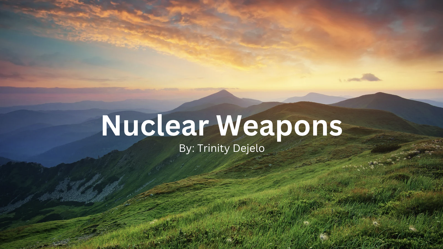 Submission card, Nuclear Weapons